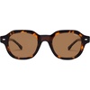 image:imageSOJOS Retro Polygon Round Polarized Sunglasses for Men WomenVintage Italian Acetate Frame Hand Made Style SJ2667Tortoise