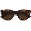 image:imageSOJOS Retro Round Polarized Sunglasses for Men Women Vintage Classic Thick Womens Square UV400 Shades SJ2321 Tortoise Coffee