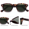 image:imageSOJOS Retro Small Round Sunglasses for Men Women Trendy Circle Style UV400 Lenses Unisex Sun Glasses SJ2251Amber TortoiseGreen
