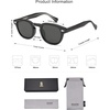 image:imageSOJOS Retro Small Round Sunglasses for Men Women Trendy Circle Style UV400 Lenses Unisex Sun Glasses SJ2251BlackGrey