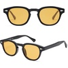 image:imageSOJOS Retro Small Round Sunglasses for Men Women Trendy Circle Style UV400 Lenses Unisex Sun Glasses SJ2251BlackOrange