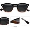 image:imageSOJOS Retro Small Round Sunglasses for Men Women Trendy Circle Style UV400 Lenses Unisex Sun Glasses SJ2251BlacktortoiseGrey
