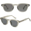 image:imageSOJOS Retro Small Round Sunglasses for Men Women Trendy Circle Style UV400 Lenses Unisex Sun Glasses SJ2251Crystal GreyGrey