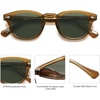 image:imageSOJOS Retro Small Round Sunglasses for Men Women Trendy Circle Style UV400 Lenses Unisex Sun Glasses SJ2251Olive GreenDark Green