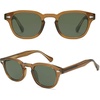image:imageSOJOS Retro Small Round Sunglasses for Men Women Trendy Circle Style UV400 Lenses Unisex Sun Glasses SJ2251Olive GreenDark Green
