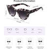 image:imageSOJOS Retro Small Vintage Cat Eye Sunglasses for Women Cute Fashion UV400 Sunnies SJ2939Black TortoiseGrey
