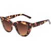 image:imageSOJOS Retro Small Vintage Cat Eye Sunglasses for Women Cute Fashion UV400 Sunnies SJ2939Dark TortoiseGradient Brown