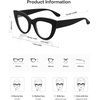 image:imageSOJOS Retro Small Vintage Cat Eye Sunglasses for Women Cute Fashion UV400 Sunnies SJ2939Matte BlackAntiblue Light