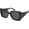 image:imageSOJOS Retro Square Polarized Womens Sunglasses Trendy Oversized Large Womens Big Shades SJ2224Black