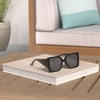image:imageSOJOS Retro Square Polarized Womens Sunglasses Trendy Oversized Large Womens Big Shades SJ2224Black