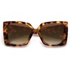 image:imageSOJOS Retro Square Polarized Womens Sunglasses Trendy Oversized Large Womens Big Shades SJ2224Tortoise