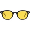 image:imageSOJOS Retro Square Sunglasses for Women Men Vintage Shades UV Protection Sunnies SJ2316BlackNight Vision