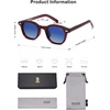 image:imageSOJOS Retro Square Sunglasses for Women Men Vintage Shades UV Protection Sunnies SJ2316BurgundyBlue Grading