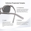 image:imageSOJOS Retro Square Sunglasses for Women Men Vintage Shades UV Protection Sunnies SJ2316Crystal GreyGrey