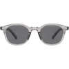 image:imageSOJOS Retro Square Sunglasses for Women Men Vintage Shades UV Protection Sunnies SJ2316Crystal GreyGrey