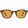 image:imageSOJOS Retro Square Sunglasses for Women Men Vintage Shades UV Protection Sunnies SJ2316LeopardOrange
