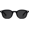 image:imageSOJOS Retro Square Sunglasses for Women Men Vintage Shades UV Protection Sunnies SJ2316Matte BlackGrey