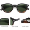 image:imageSOJOS Retro Square Sunglasses for Women Men Vintage Shades UV Protection Sunnies SJ2316Matte BlacktortoiseDark Green