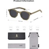 image:imageSOJOS Retro Square Sunglasses for Women Men Vintage Shades UV Protection Sunnies SJ2316Matte Olive GreenGrey