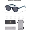 image:imageSOJOS Retro Square Sunglasses for Women Men Vintage Shades UV Protection Sunnies SJ2316Navy BlueGrey