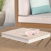 image:imageSOJOS Retro Vintage Narrow Cat Eye Sunglasses for Women Clout Goggles Plastic Frame SJ2044TransparentPink Mirrored