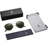 image:imageSOJOS Retro Vintage Round Polarized Sunglasses for Women Men Double Bridge Circle Sunnies SJ1104Brown TortoiseGreen