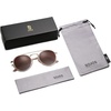 image:imageSOJOS Retro Vintage Round Polarized Sunglasses for Women Men Double Bridge Circle Sunnies SJ1104GoldBrown