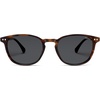 image:imageSOJOS Small Rounded Square Polarized Sunglasses for Women Men Vintage Style UV400 Lens SJ2637Amber TortoiseGrey