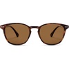image:imageSOJOS Small Rounded Square Polarized Sunglasses for Women Men Vintage Style UV400 Lens SJ2637TortoiseBrown