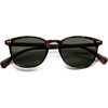 image:imageSOJOS Small Rounded Square Polarized Sunglasses for Women Men Vintage Style UV400 Lens SJ2637TortoiseGreen