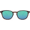 image:imageSOJOS Small Rounded Square Polarized Sunglasses for Women Men Vintage Style UV400 Lens SJ2637TortoiseGreenish Blue