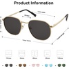 image:imageSOJOS Square Aviator Sunglasses for Men Women Classic Trendy Vintage Retro Style