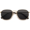 image:imageSOJOS Square Aviator Sunglasses for Men Women Classic Trendy Vintage Retro Style