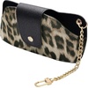 image:imageSOJOS Sunglasses Goggles Case Hard Shell Eyewear Glasses Case Leopard Print PU BagB Black Leopard