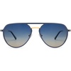 image:imageSOJOS Trendy Aviator Polarized Sunglasses for Women Men Retro Shades Classic Metal Sun Glasses SJ1204ABluegoldBlue