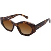 image:imageSOJOS Trendy Hexagonal Polarized Sunglasses for Womens MensRetro Polygon Shades Plastic Frame Sun Glasses SJ2307Tortoise