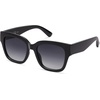 image:imageSOJOS Trendy Polarized Square Sunglasses WomensRetro Oversized Women Thick Sun Glasses SJ2217Black