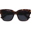 image:imageSOJOS Trendy Polarized Square Sunglasses WomensRetro Oversized Women Thick Sun Glasses SJ2217TortoiseGrey