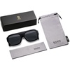 image:imageSOJOS Trendy Square Aviator Sunglasses for Womens Mens Polarized Flat Top Designer Inspired UV400 Sun Glasses SJ2281Black