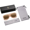 image:imageSOJOS Trendy Square Aviator Sunglasses for Womens Mens Polarized Flat Top Designer Inspired UV400 Sun Glasses SJ2281Brown