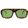 image:imageSOJOS Trendy Square Aviator Sunglasses for Womens Mens Polarized Flat Top Designer Inspired UV400 Sun Glasses SJ2281Demi