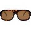 image:imageSOJOS Trendy Square Aviator Sunglasses for Womens Mens Polarized Flat Top Designer Inspired UV400 Sun Glasses SJ2281Multicolor