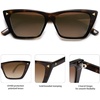 image:imageSOJOS Trendy Sunglasses Womens Cute Cat Eye Polarized Square Women Designer Shades SJ2297TortoiseBrown Grading