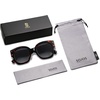 image:imageSOJOS Vintage Sunglasses Womens Trendy 2023 Nude Big Sun Glasses Oversized UV400 Protection SJ2257 Leopard Frame Grey Lens