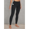 image:imagebaleaf Freeleaf Womens 78 Yoga Leggings with Pockets High Waisted 27 Workout Lounge Leggings Cozy Soft Athletic PantsBlack