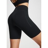 image:imagebaleaf Freeleaf Womens 8 High Waist Biker Shorts with Pockets Yoga Running Volleyball Workout Gym Shorts for Summer SpandexBlack