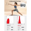 image:imagebaleaf Freeleaf Womens 8 High Waist Biker Shorts with Pockets Yoga Running Volleyball Workout Gym Shorts for Summer SpandexDark Gray