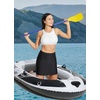 image:imagebaleaf Womens 2025 17 Swim Skirt Bottoms High Waisted Modest Bathing Suit Skirt Tummy Control Swim BottomsBlack