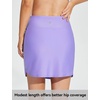 image:imagebaleaf Womens 2025 17 Swim Skirt Bottoms High Waisted Modest Bathing Suit Skirt Tummy Control Swim BottomsPurple