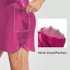 image:imagebaleaf Womens 2025 17 Swim Skirt Bottoms High Waisted Modest Bathing Suit Skirt Tummy Control Swim BottomsRose Red